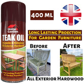 Home & Garden Teak Oil Spray 400ml Spray Paint